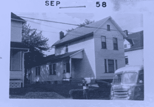 1958 County Appraiser Photo- note; Appraiser holding PPN 